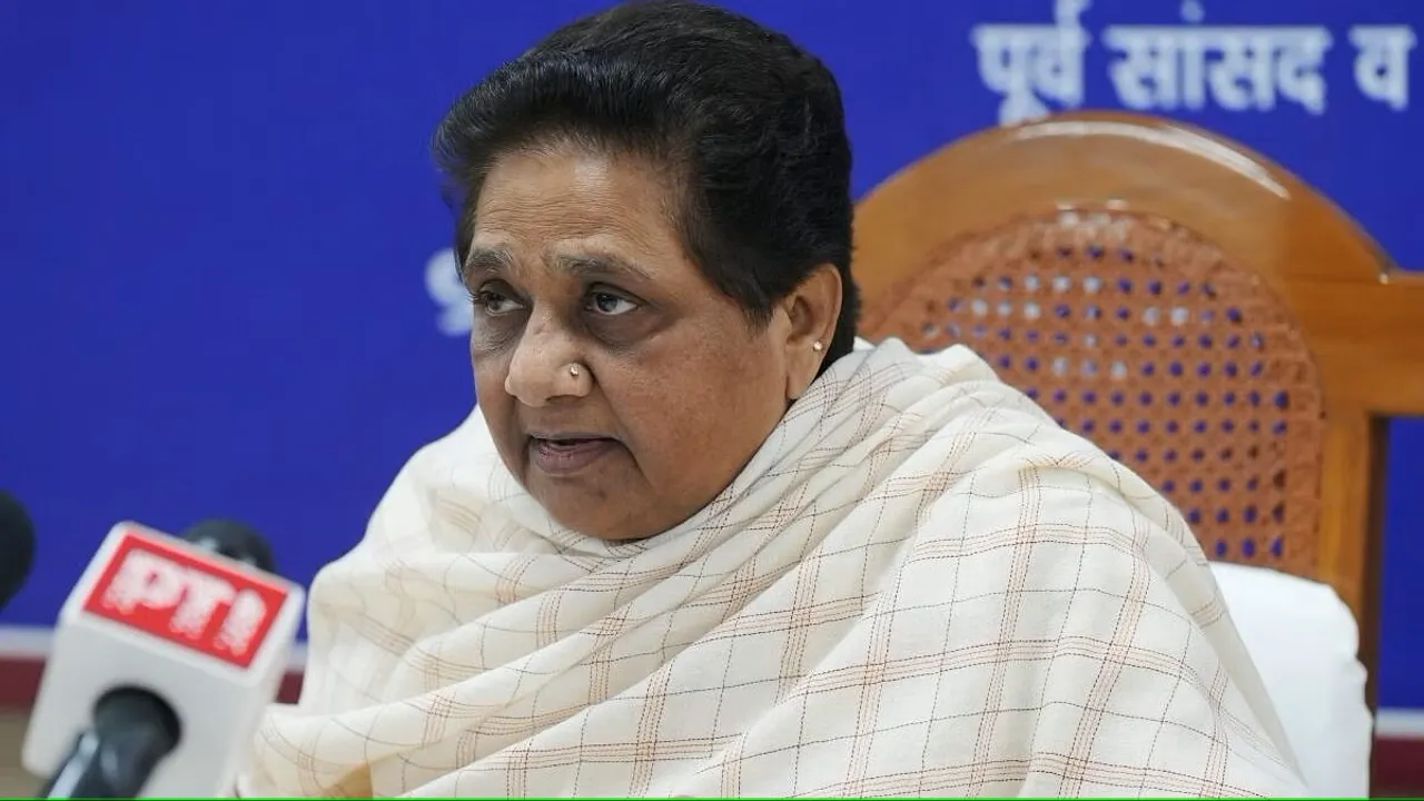 Mayawati requests Yogi govt to shift BSP office to 'safe' place