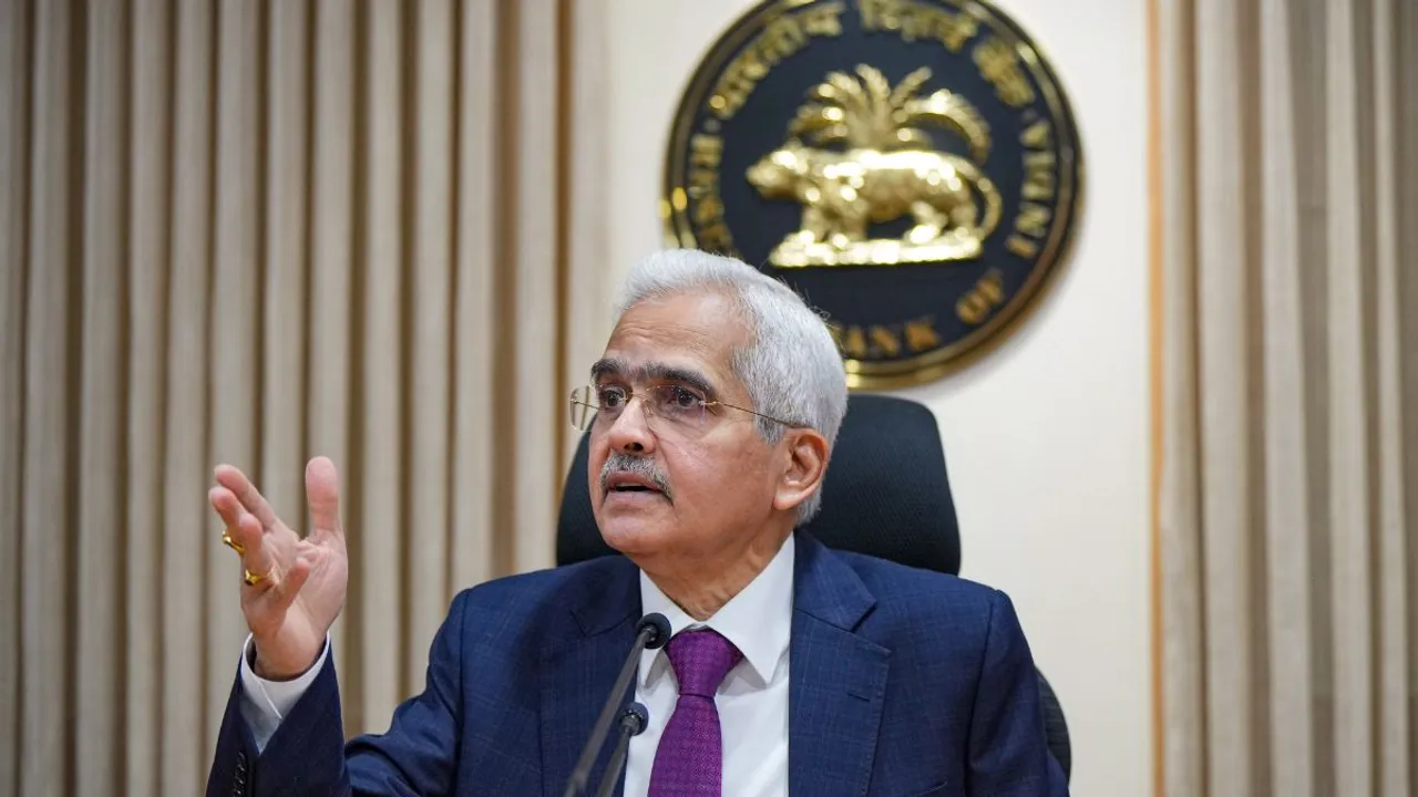 Reserve Bank of India (RBI) Governor Shaktikanta Das during a press conference after delivering the Monetary Policy Statement, at the RBI headquarters in Mumbai, Friday, April 5, 2024