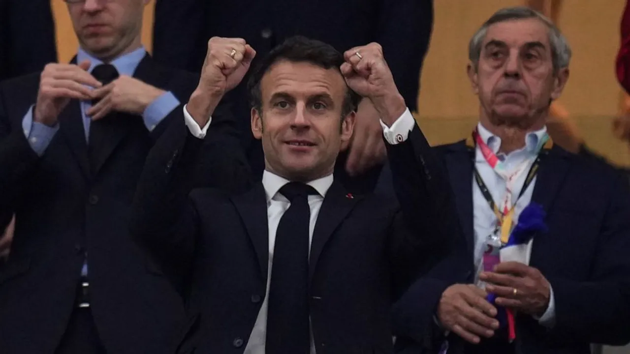 Emmanuel Macron France World Cup