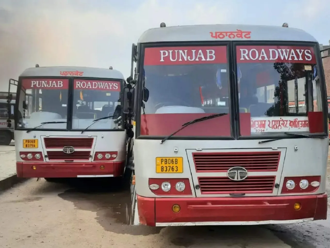 Buses missing from roads as contractual employees of Punjab Roadways, PRTC go on strike