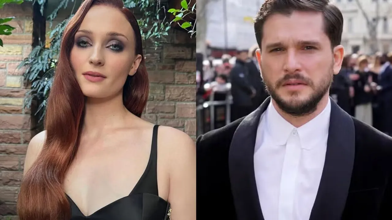 Sophie Turner and Kit Harington