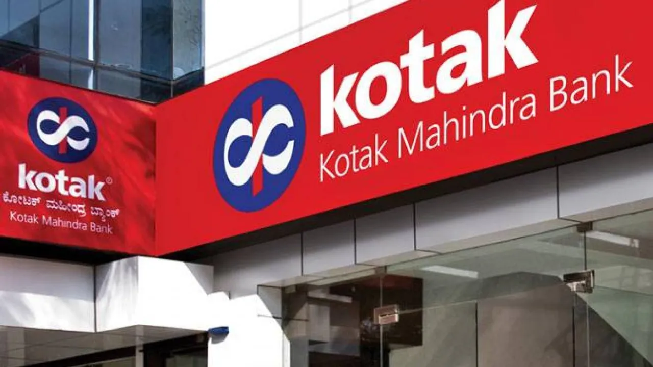 Kotak Mahindra Bank's shares decline nearly 3%