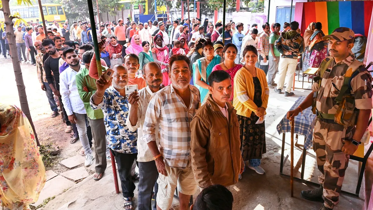 What does 1.52% higher voter turnout in MP assembly polls mean?