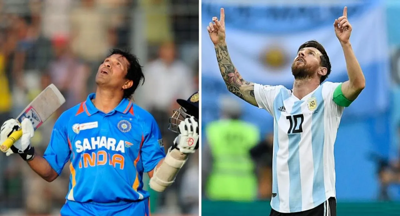 Lionel Messi Sachin Tendulkar World Cup