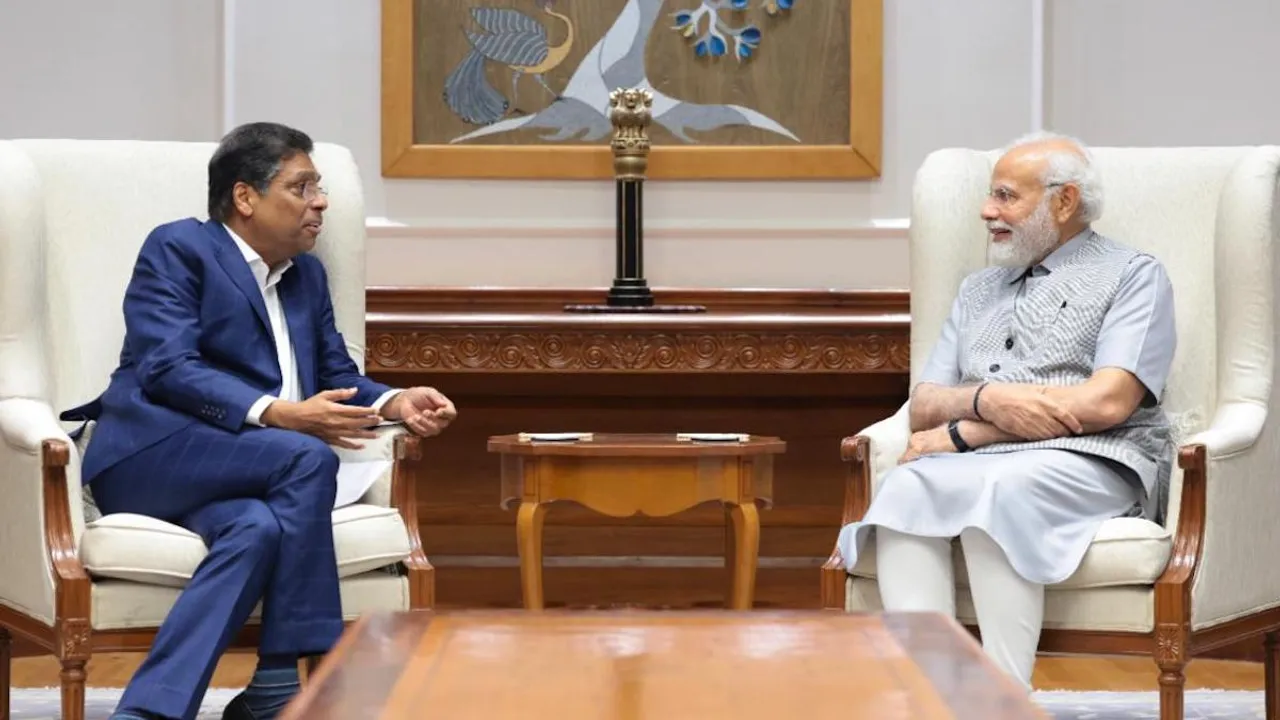 Disney Star India head K Madhavan meets PM Modi; discusses broadcast sector