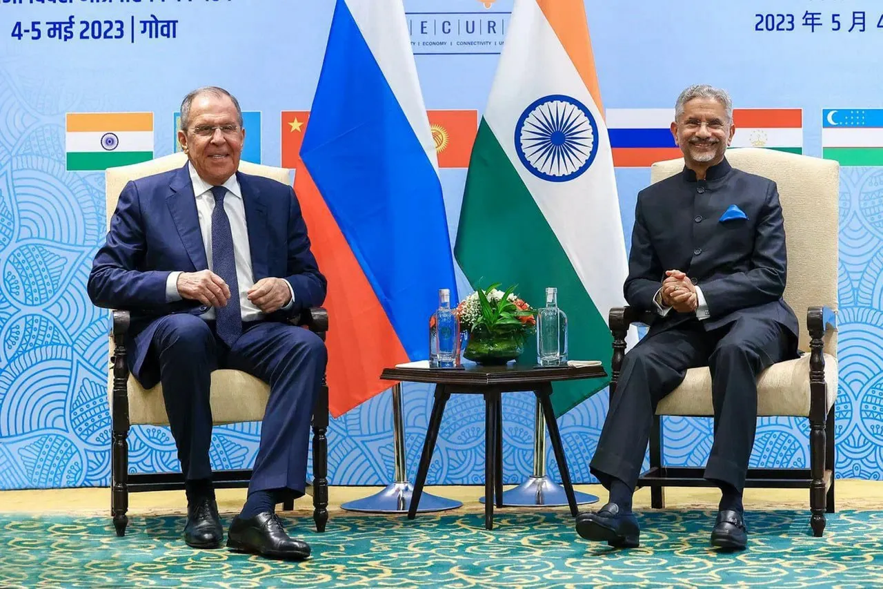 Sergey Lavrov S jaishankar SCO meeting