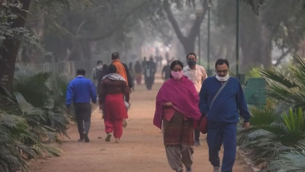 Delhi Pollution Smog Firecrackers Diwali Delhi Air Pollution