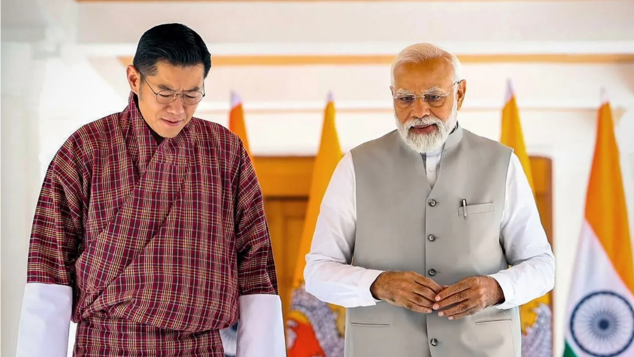 Jigme Khesar Narendra Modi India Bhutan