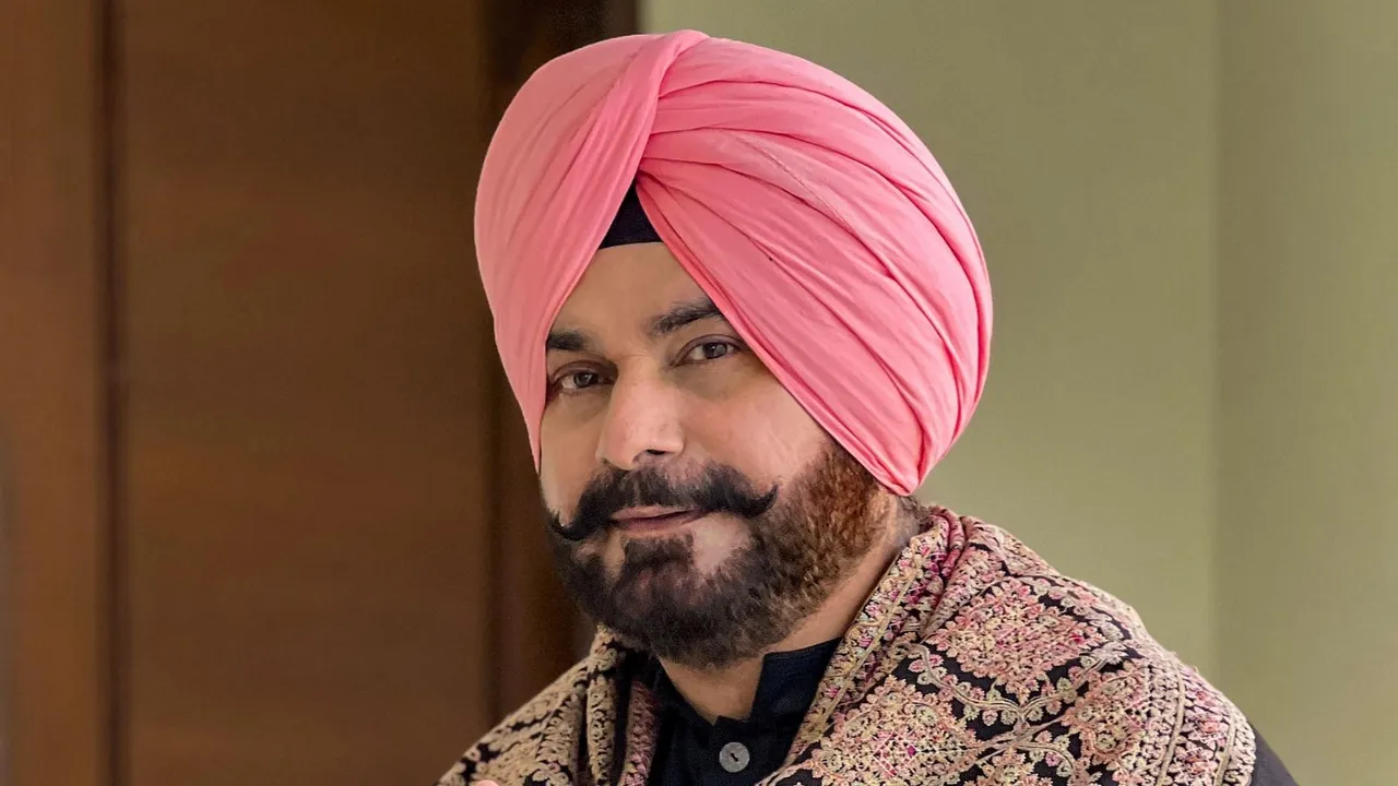 Former cricketer and Congress leader Navjot Singh Sidhu during an interview