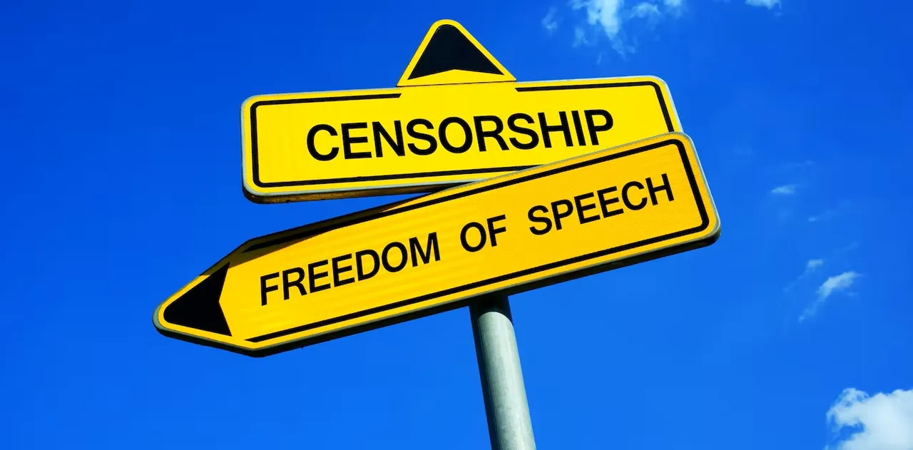 Censorship Freedom of Speech Social media