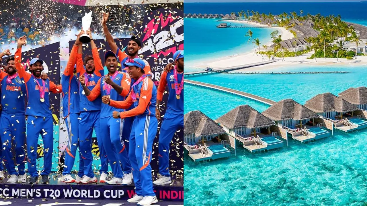 Indian cricket team maldives