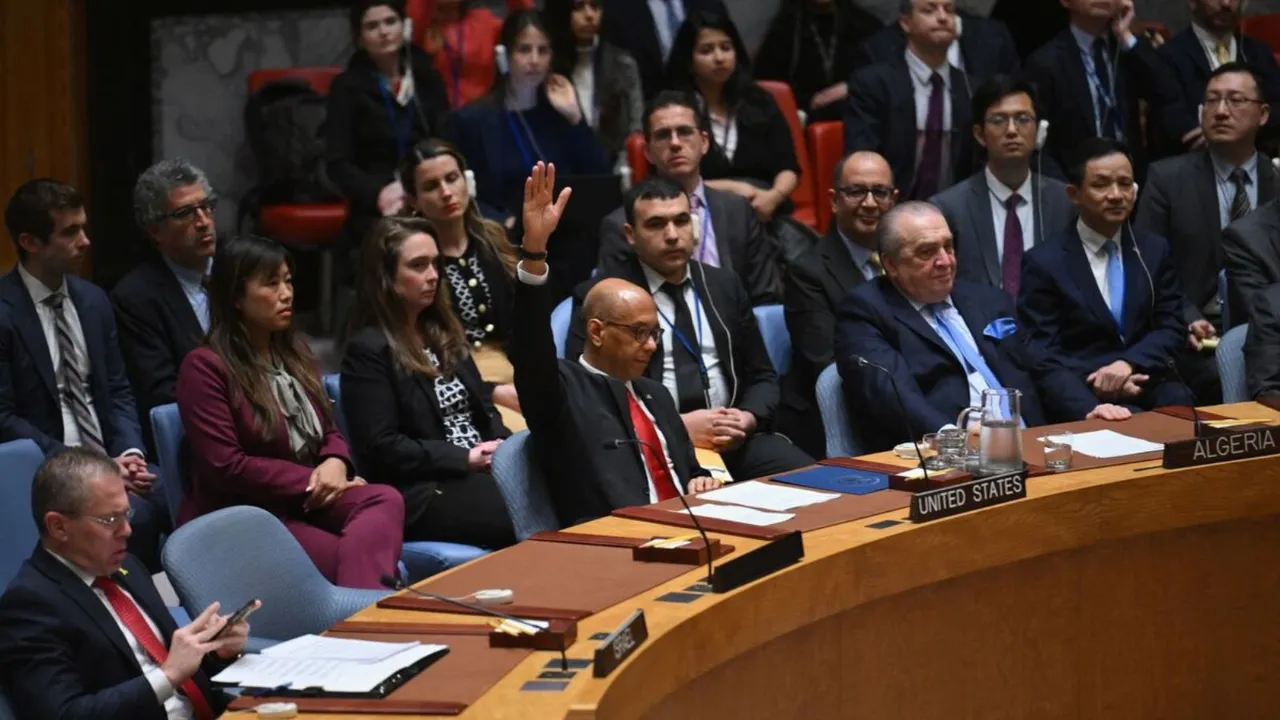 US vetoes Palestinian bid to gain statehood at the United Nations