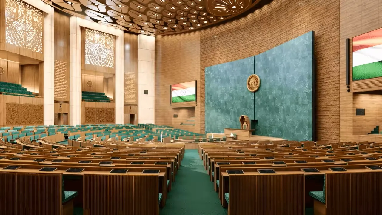 new Parliament building Lok sabha