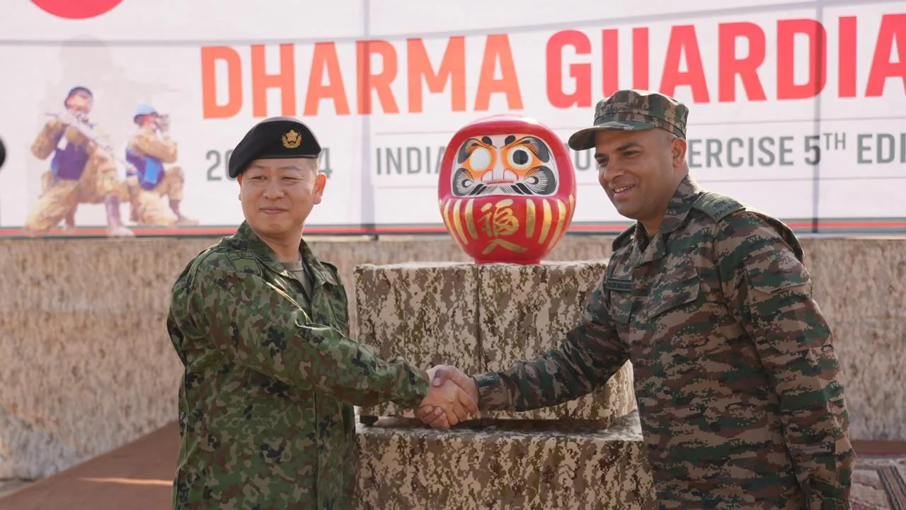 Dharma Guardian Indian Army and the Japan Ground Self Defence Force