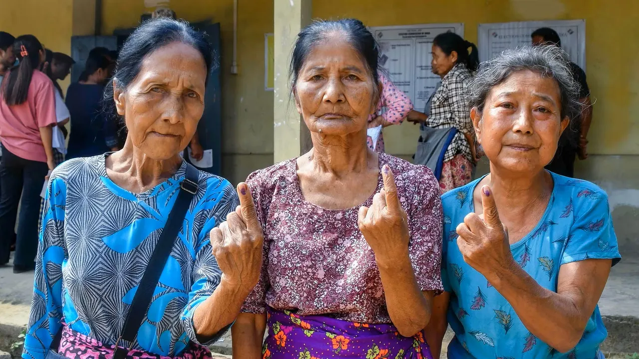 Mizoram Elections Voting