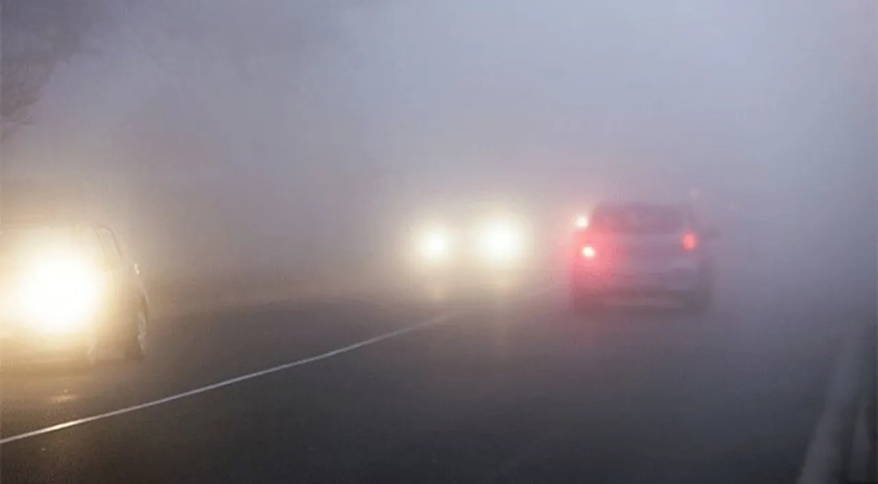 Fog on roads