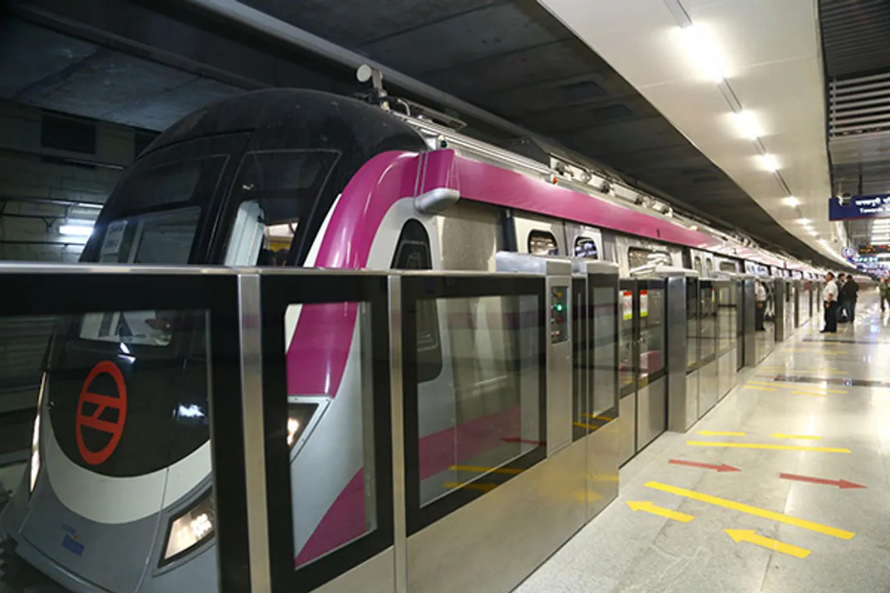 Magenta Line Delhi Metro