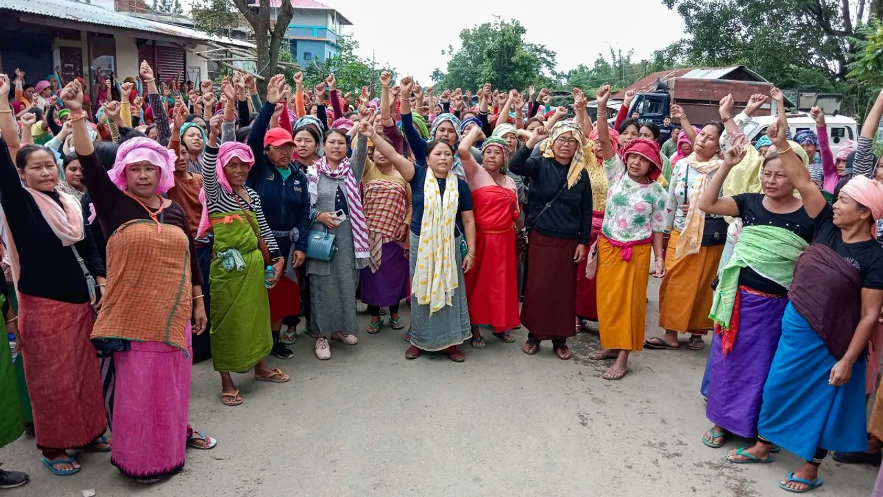  women activists in Manipur Violence