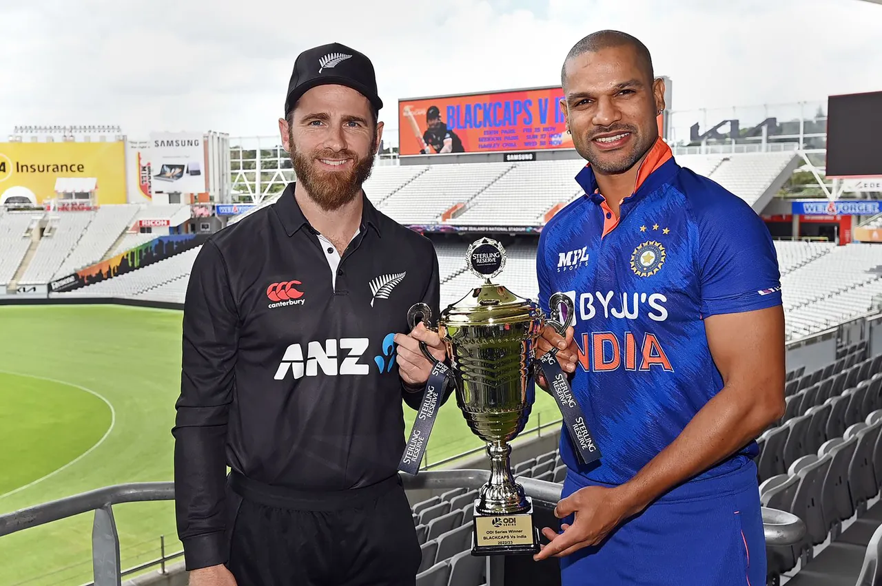 Shikhar Dhawan India New Zealand