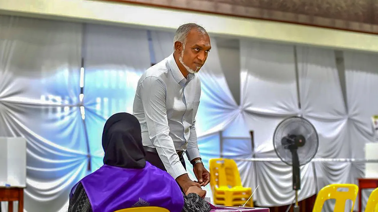 Mohamed Muizzu Maldives Election