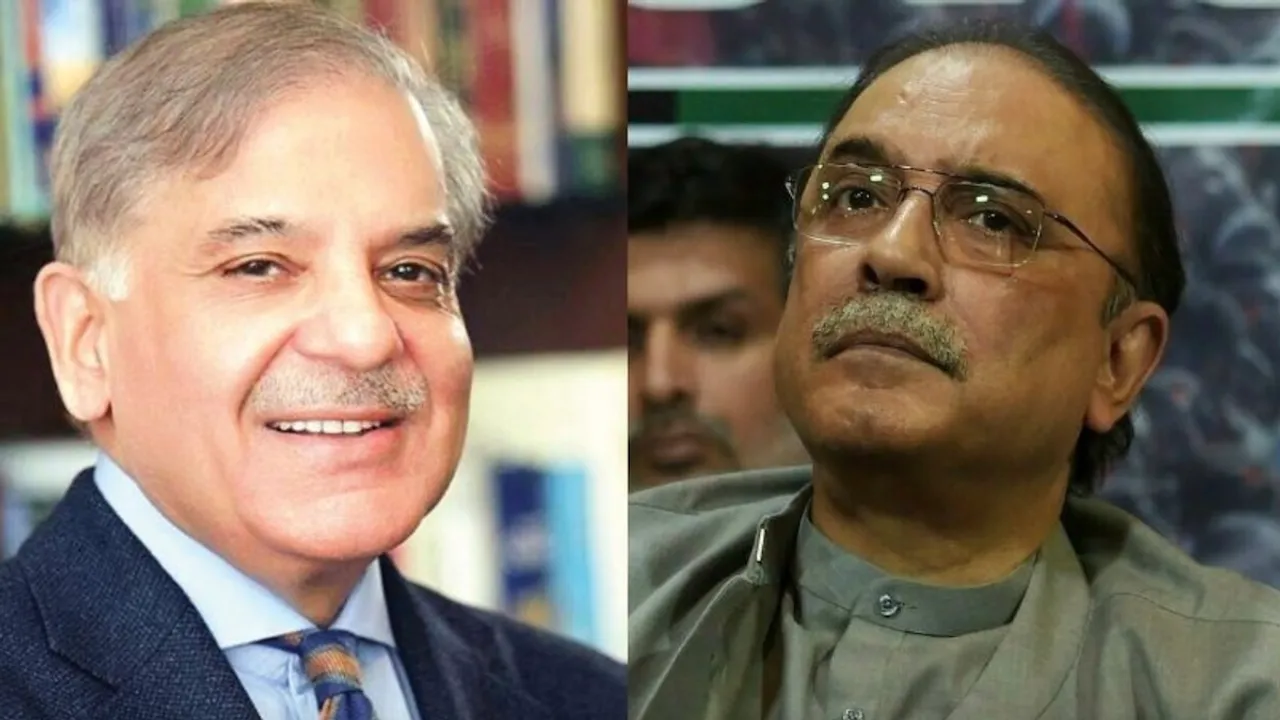 Shehbaz Sharif and Asif Ali Zardari
