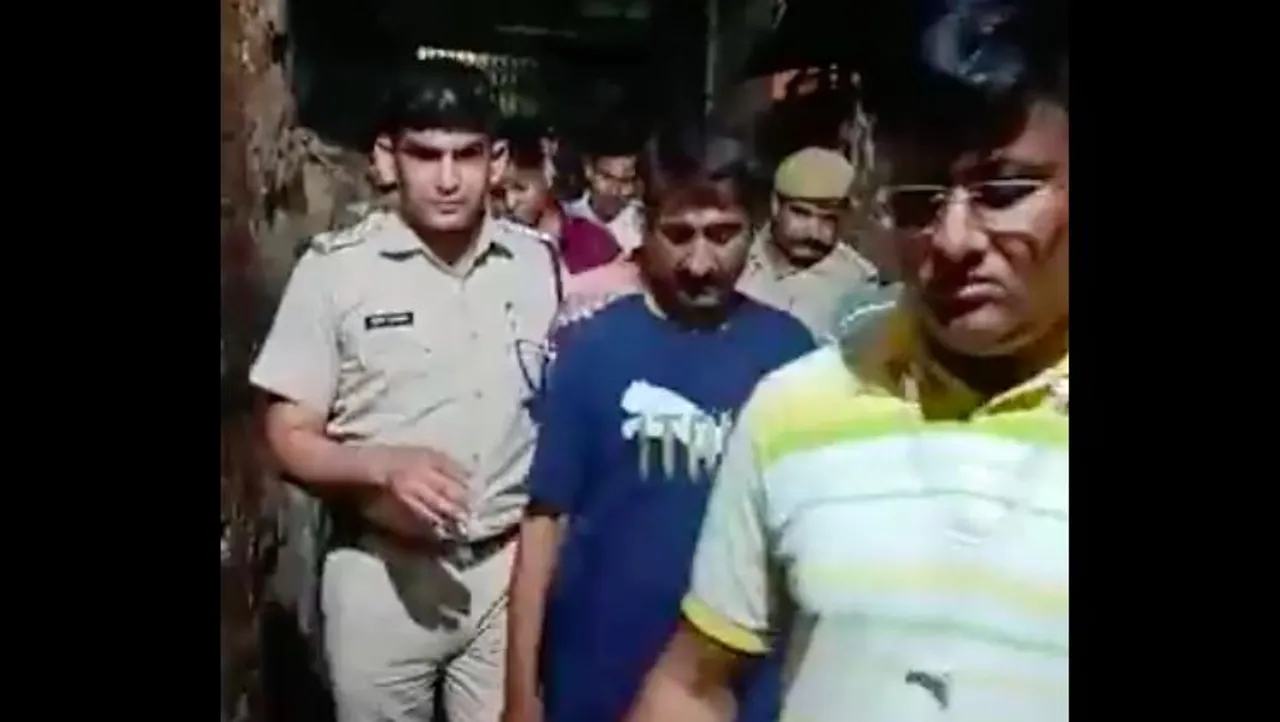 Action against Ajmer policeman who was caught tutoring cleric Salman Chishti