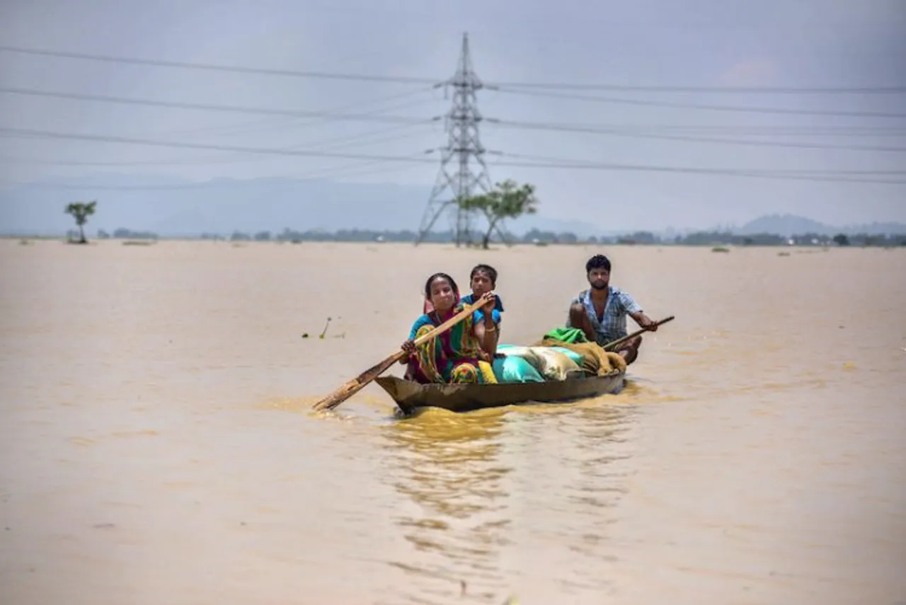 Visuals of devastating Assam floods