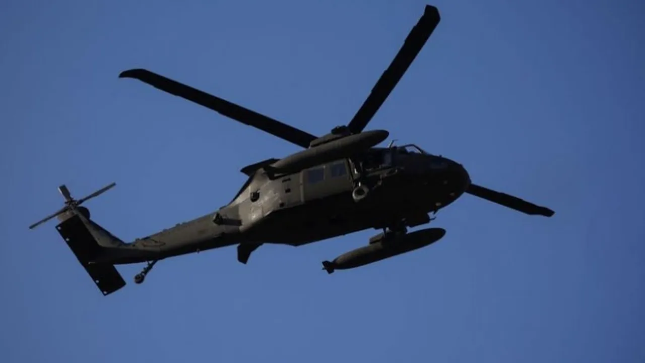 American Black Hawk helicopter crashes in Kabul during a training exercise - three dead