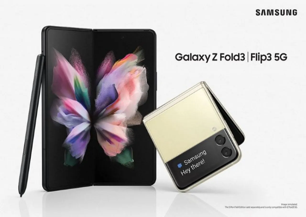 Samsung Galaxy Z Fold3 and Z Flip3