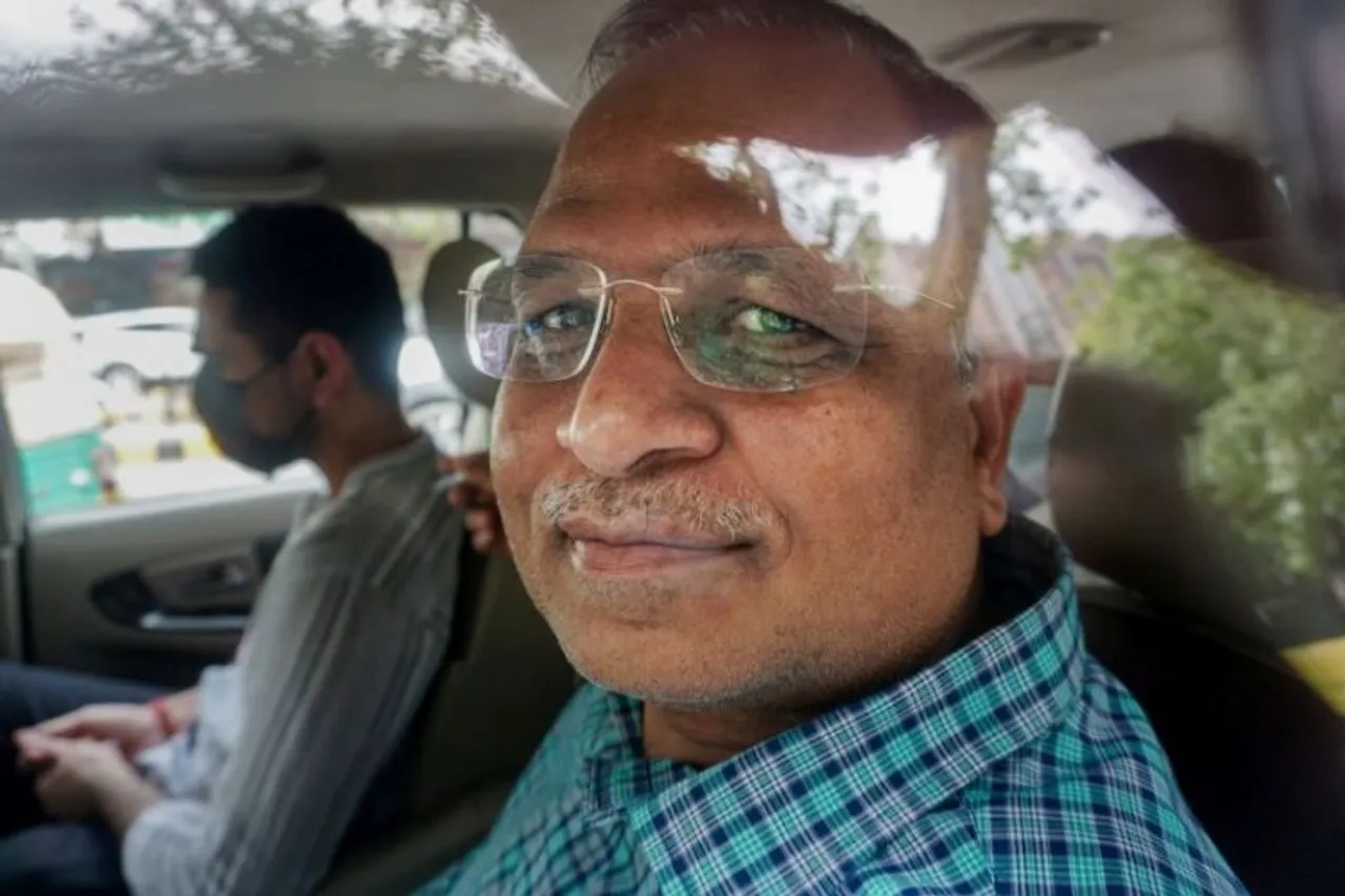 Delhi minister Satyendar Jain (File photo)