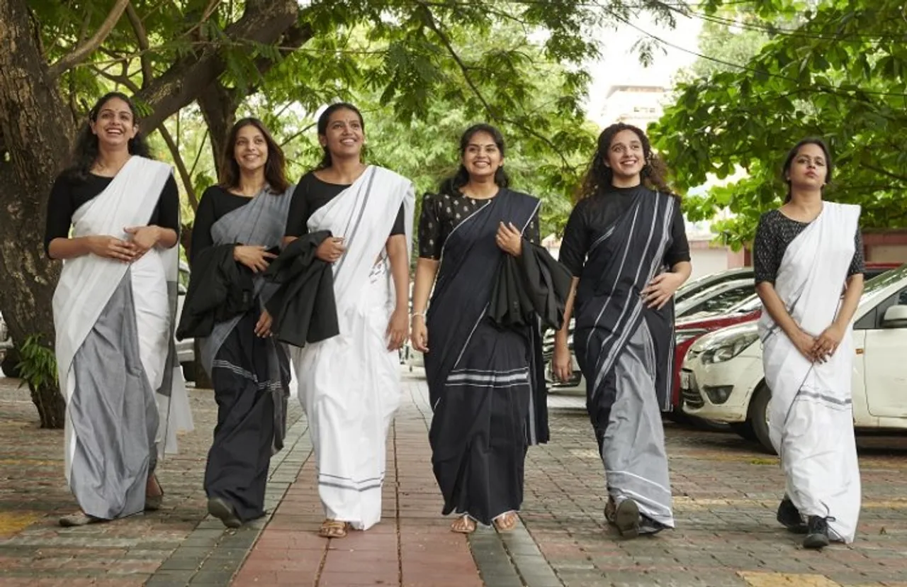 Women lawyers in Vidhi Saris