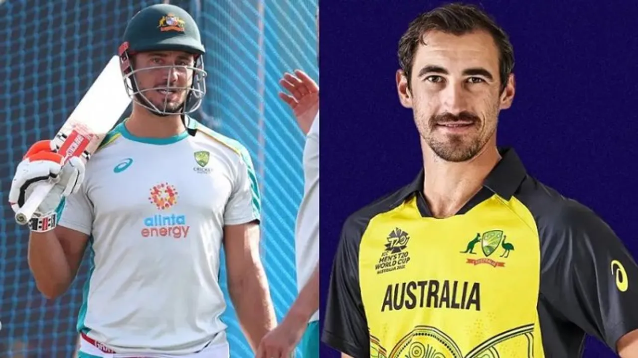 Marcus Stoinis (Left); Mitchell Starc (Right)