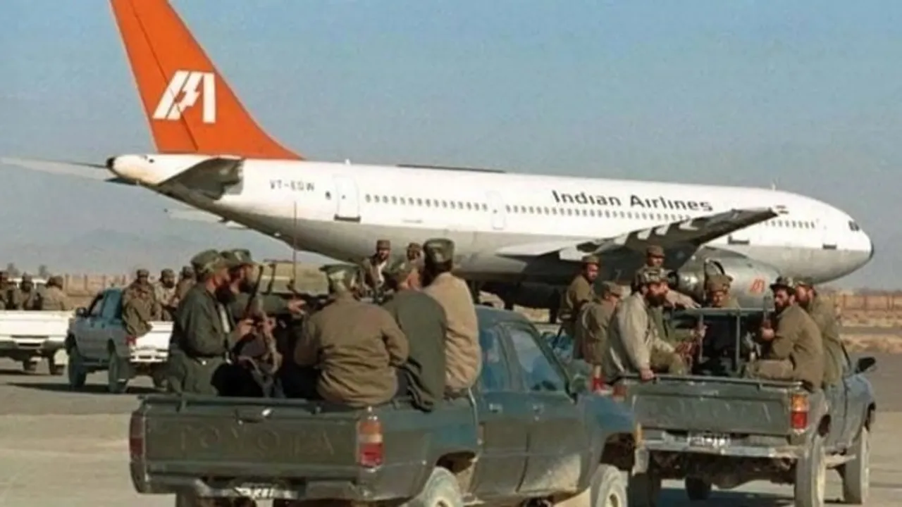 Hijacked Indian Airlines flight IC814 (File photo)