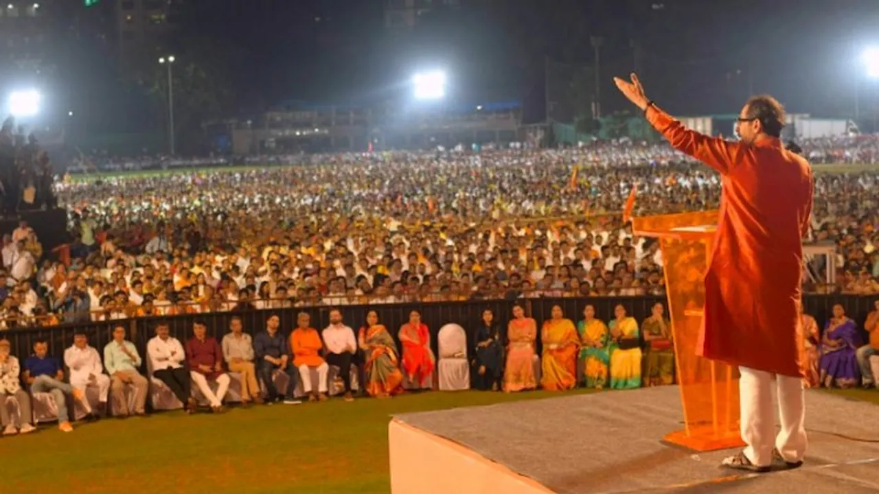 Dussehra rally at the Shivaji Park ground (File photo)