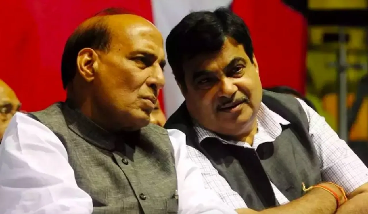 Rajnath Singh and Nitin Gadkari (File photo)