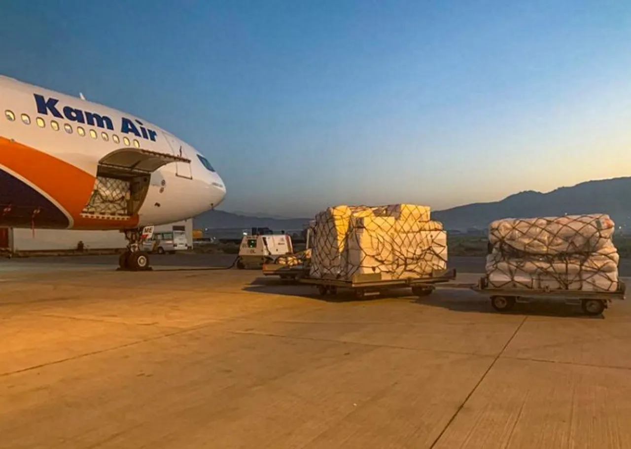 The second consignment of Indias earthquake relief assistance for the people of Afghanistan reaches Kabul