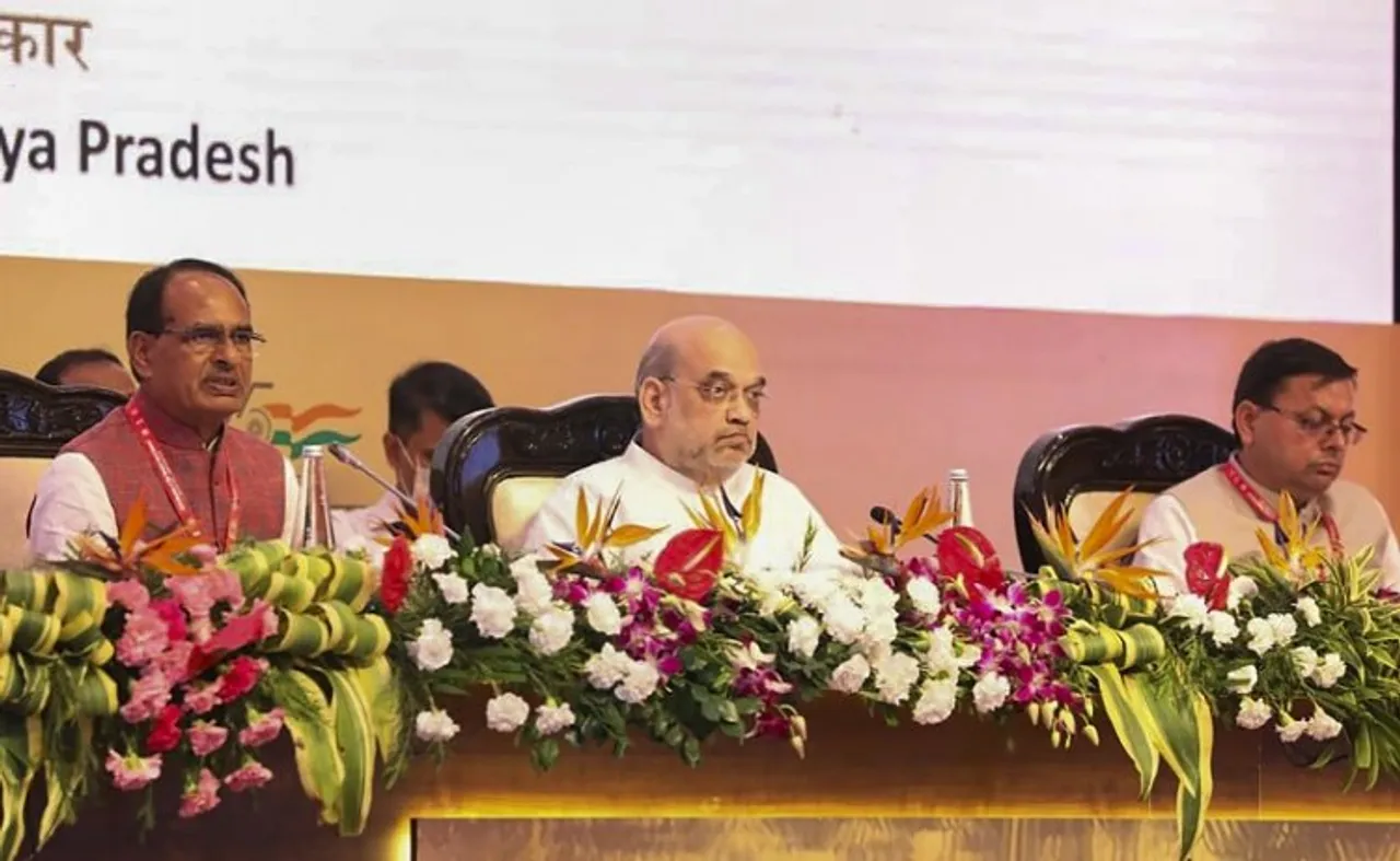 Union Home Minister Amit Shah in Central Zonal Council meet in Bhopal