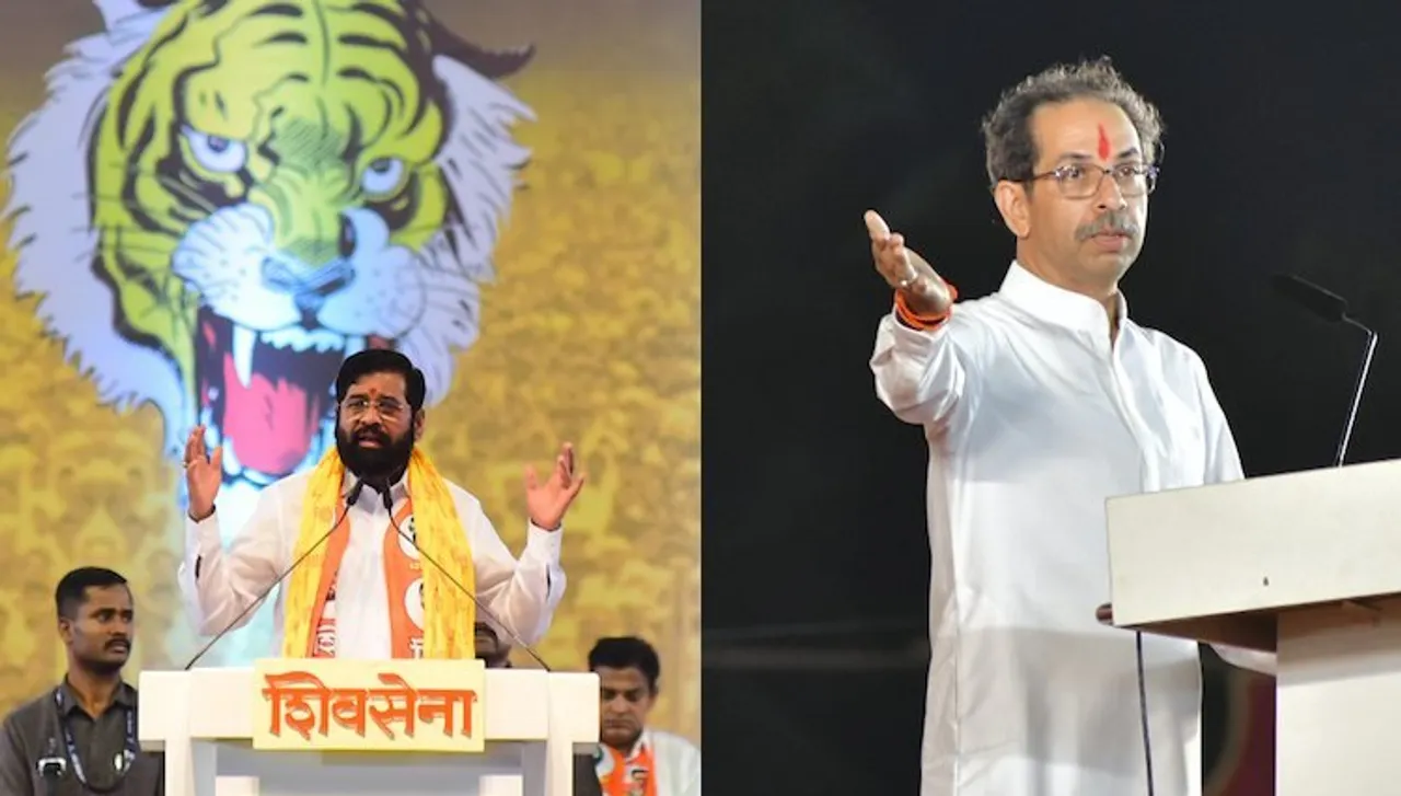 'Traitors', 'betrayer', 'Katappa' - Uddhav, Shinde spar at Mumbai rallies