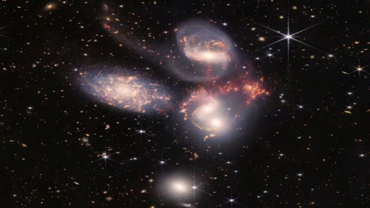 NASA's James Webb Space Telescope observed Stephan's Quintet