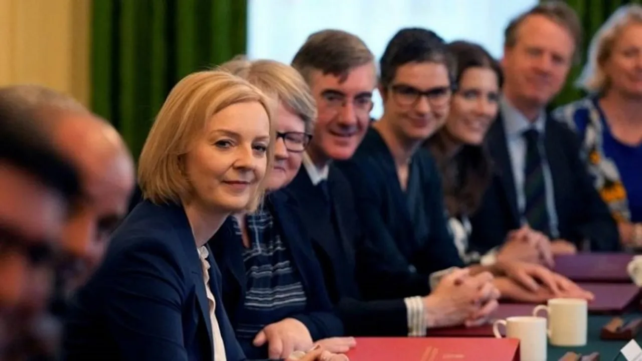 The cabinet of Liz Truss (File photo)