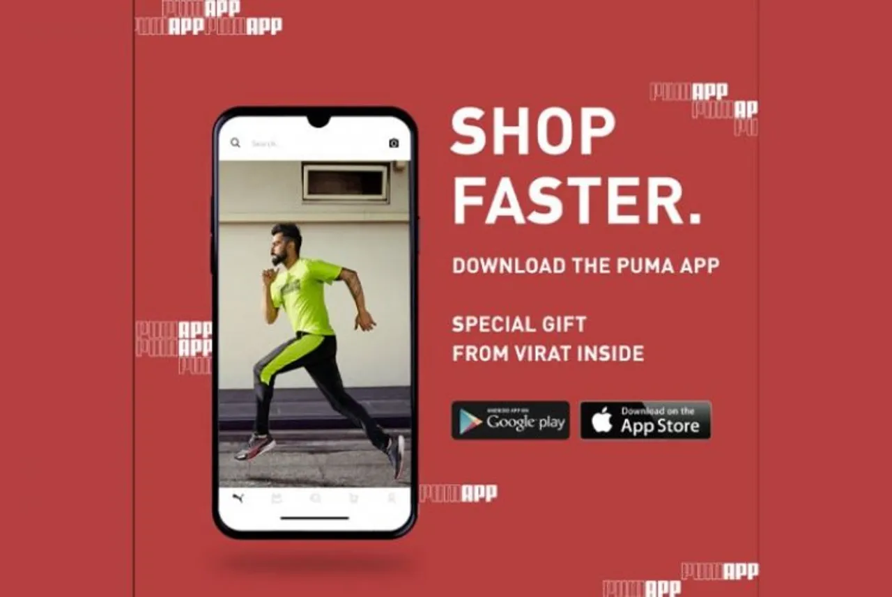 Puma's new mobile shopping app