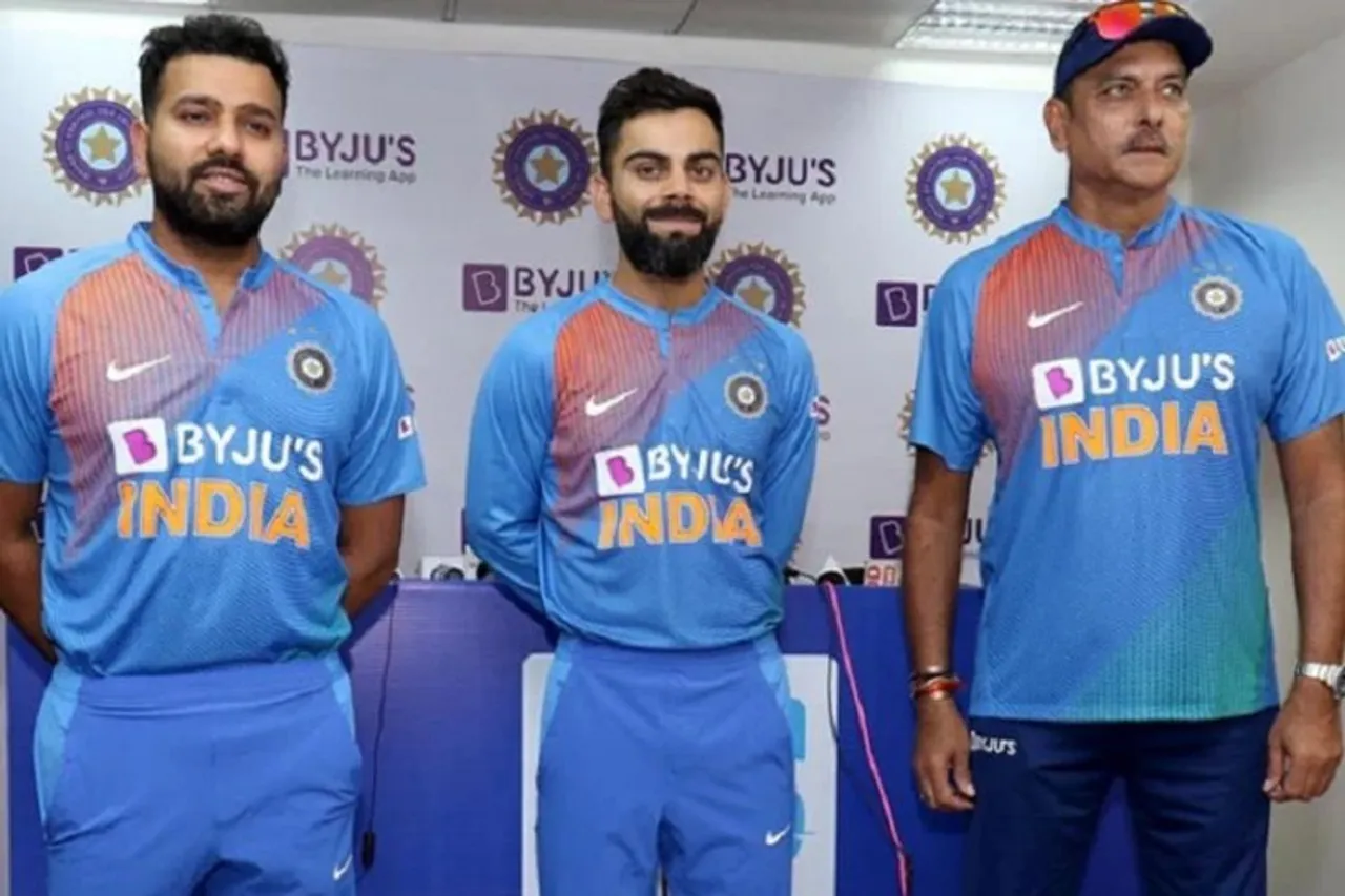 Indian cricket team's jersey sponsor Byju's