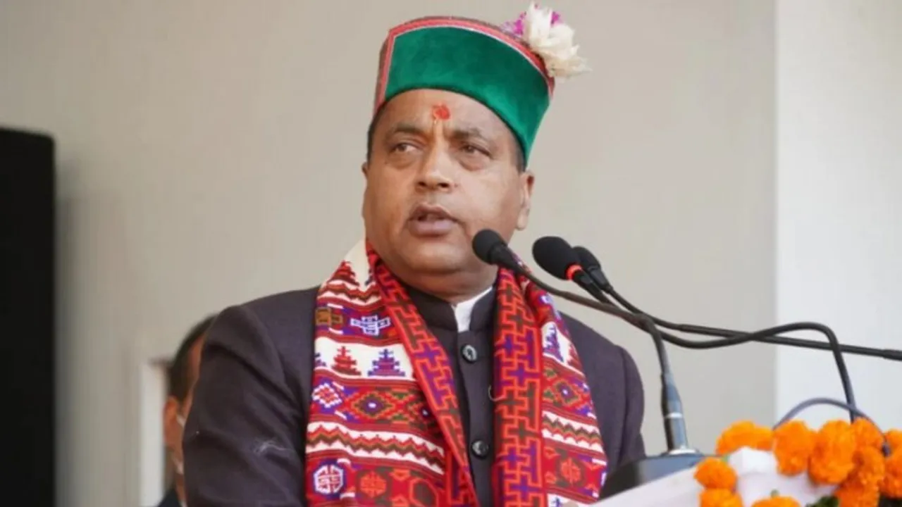 Himachal Pradesh chief minister Jairam Thakur(File photo)