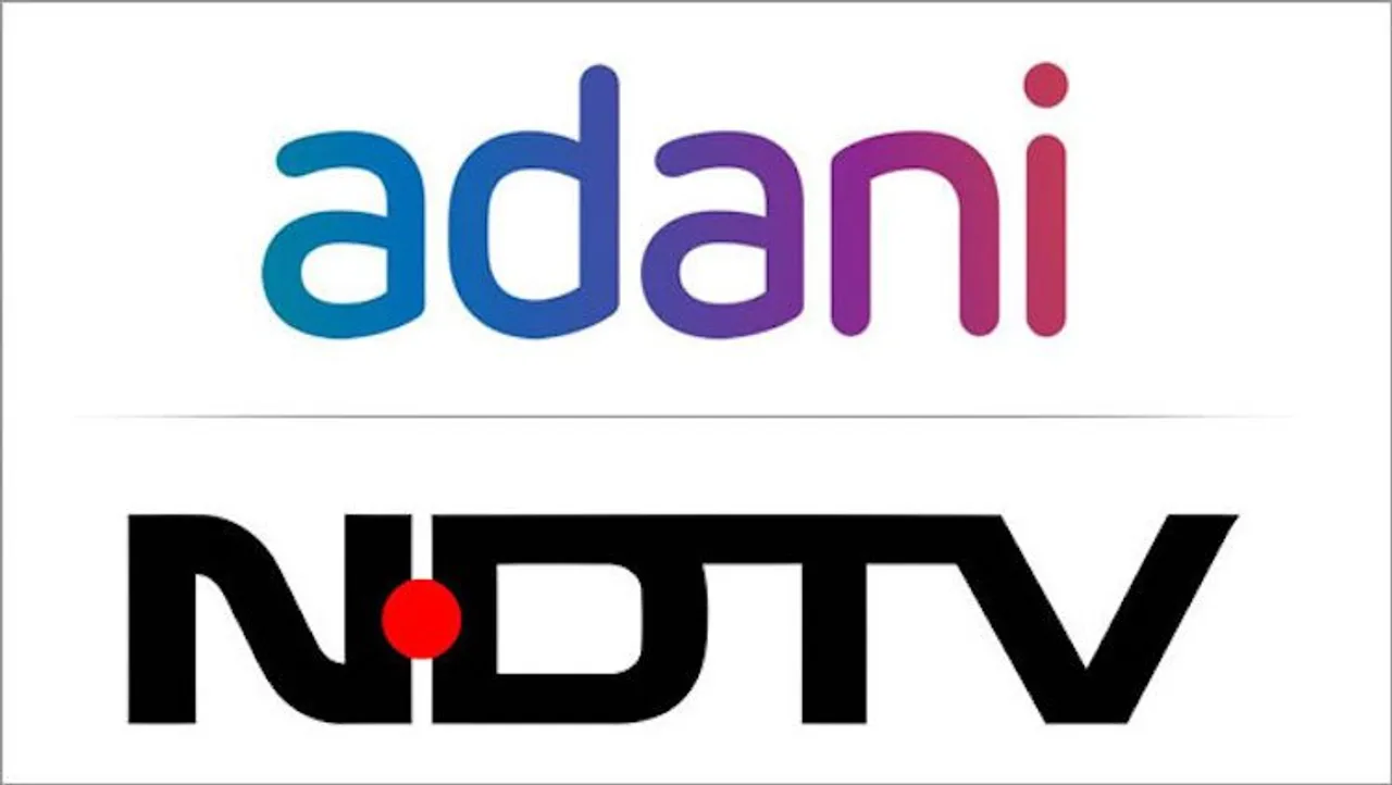 NDTV cries foul in hostile takeover bid by Adani