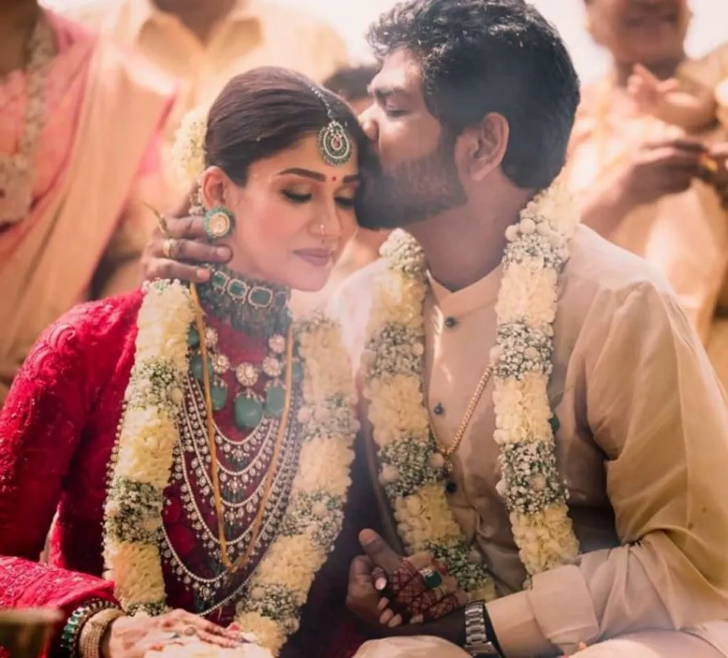 Pictures from the wedding of Vignesh Shivan and Nayantara