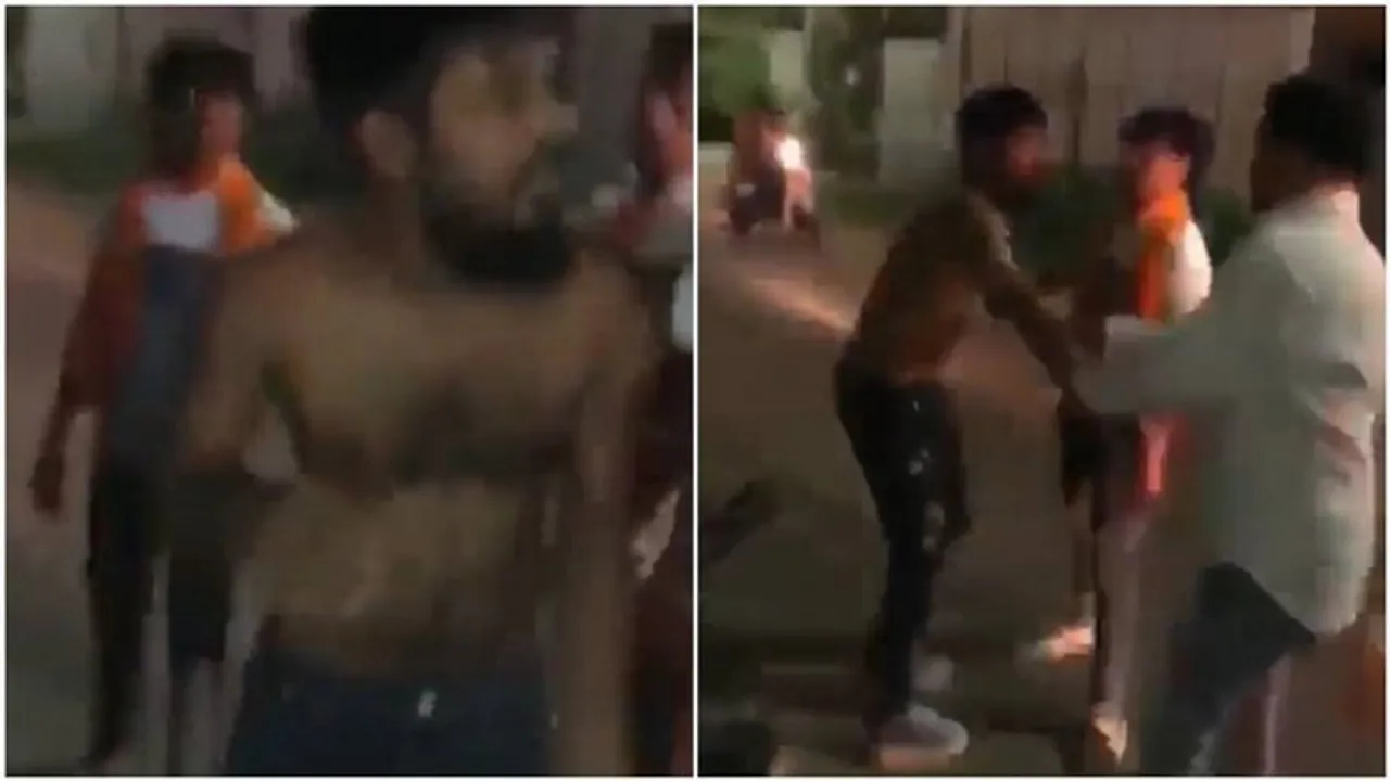 Muslim youths beaten by Bajrang dal members in Gujarat