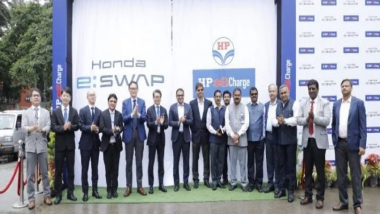 HPCL and HONA's partnership on electric mobility