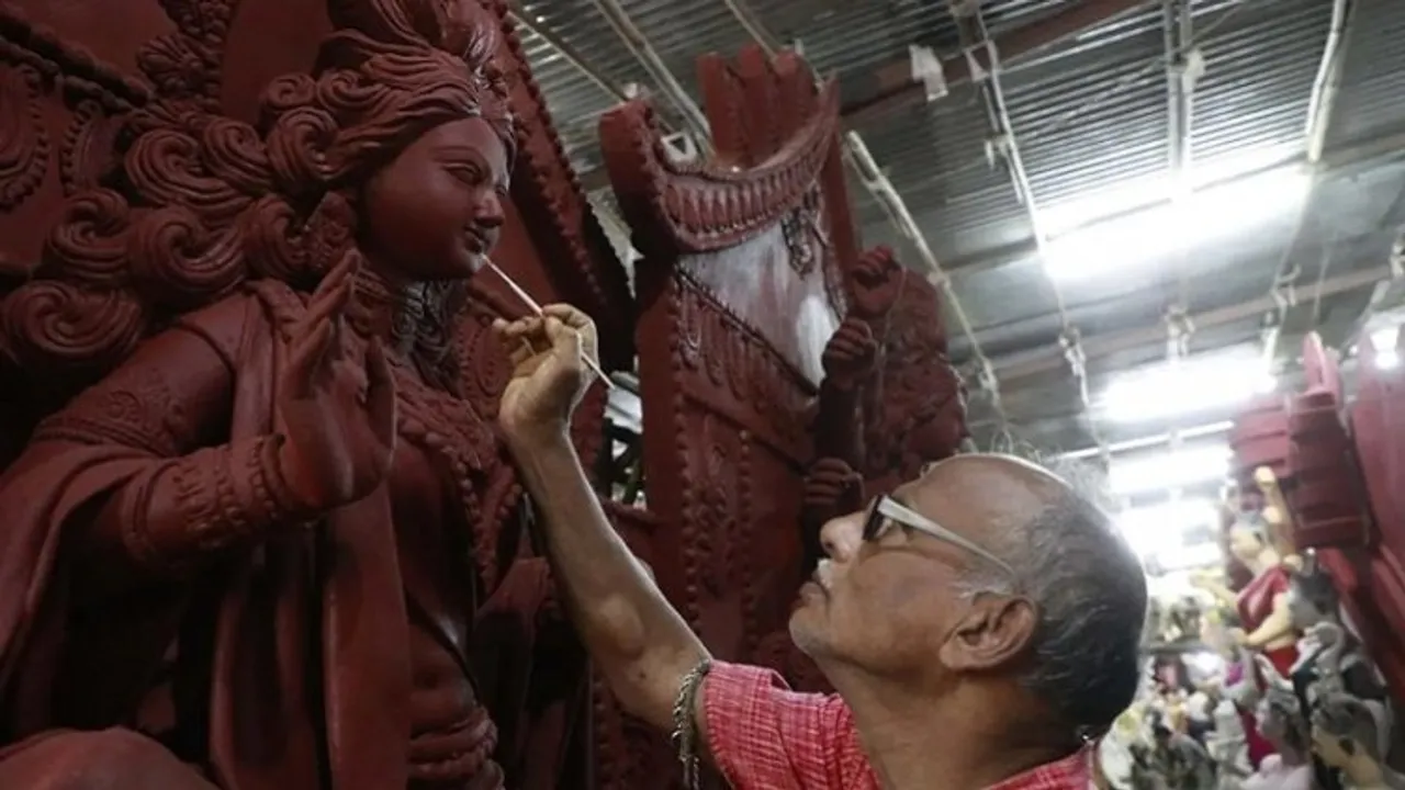 The idol makers of Kumartuli, Kolkata