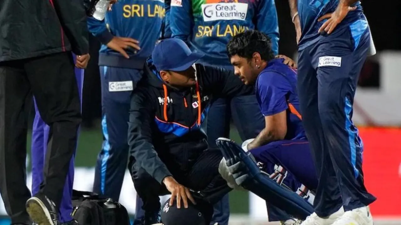 Ishan Kishan hospitalised after a bouncer hits his head in second T20I against SL