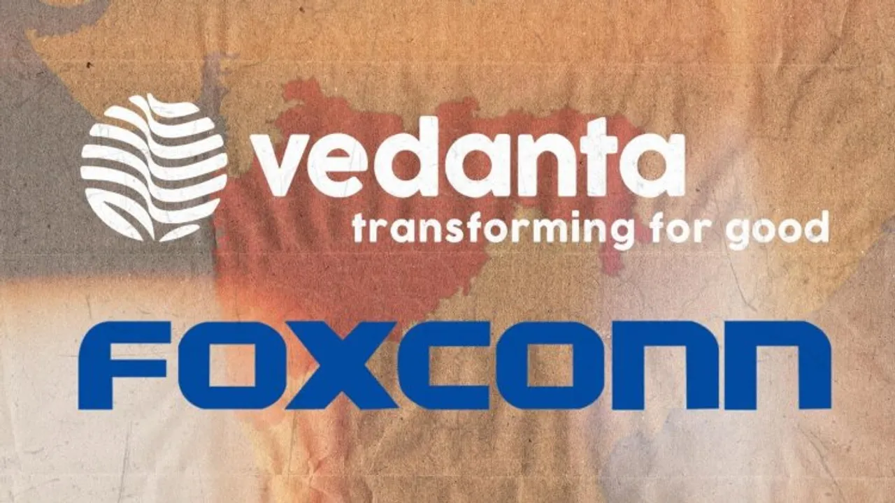 Vedanta and Foxconn logo